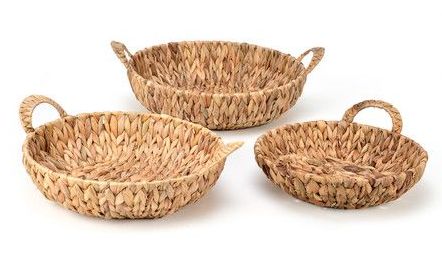 تصویر 4 از سبد گرد حصیری مناسب نگهداری لوازم سبک